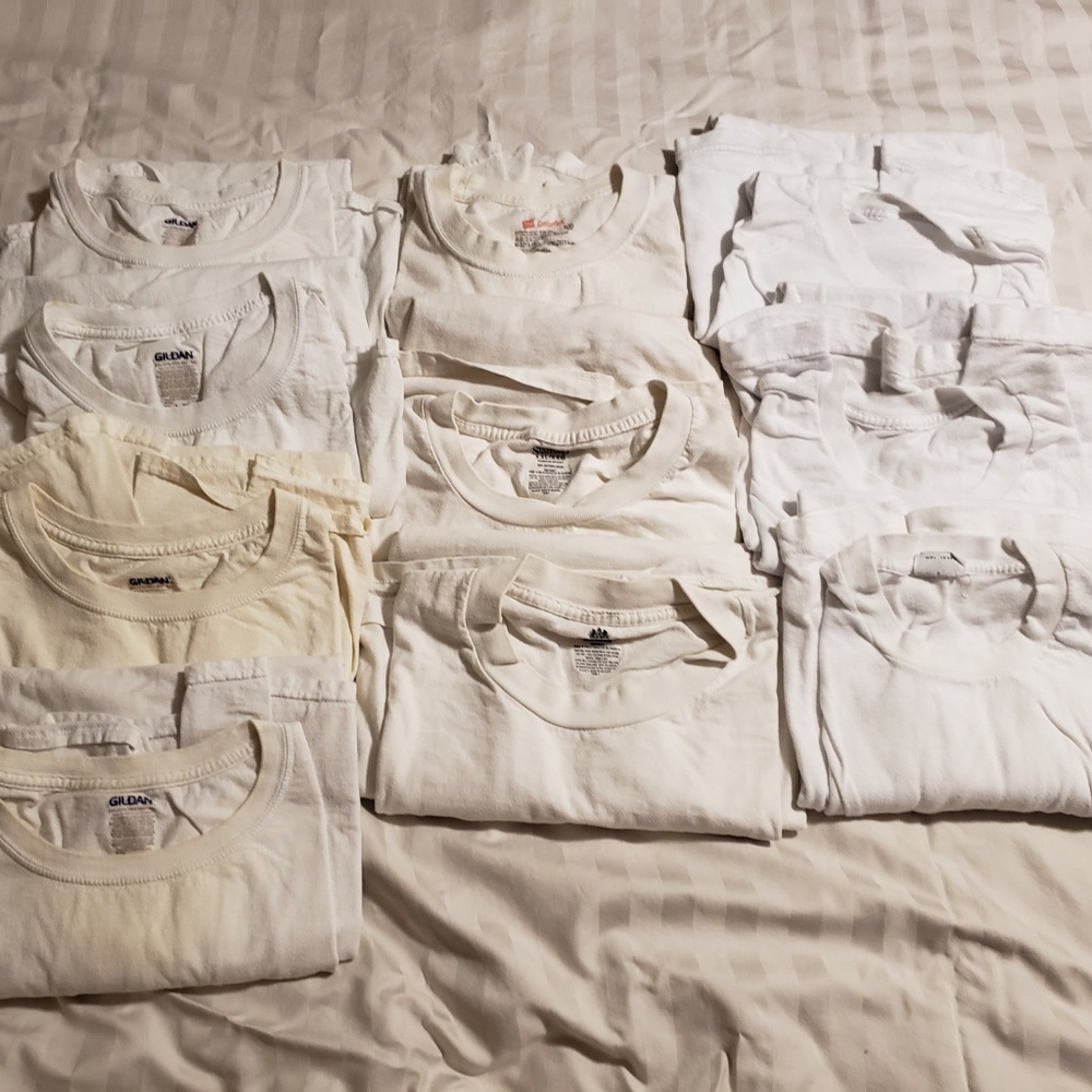 White Undershirts